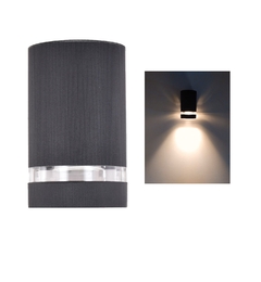 Aplique Unidireccional de Aluminio Exterior + Dicroica Led 7w - comprar online