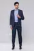 Costume Preto Quadriculado de Poliviscose