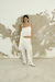 Pantalón Matriz Blanco - comprar online