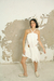 Top Hexágono Blanco - tienda online