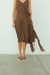 Vestido Paralelas Habano - comprar online