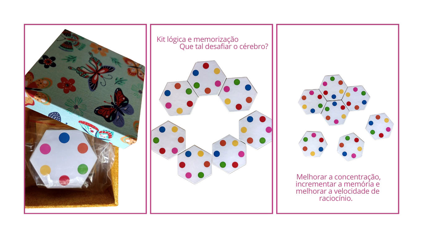 Percepção visual, memorização e lógica