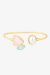 Bracelete Eterna (Quartzo Rosa, Ágata Azul & Pérola) na internet