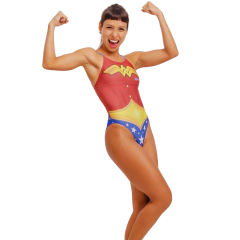 Maiô Alfa Ranc 126 Mulher Maravilha na internet