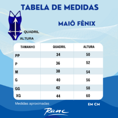 Maiô Fenix Ranc 212 Mulher Maravilha - loja online