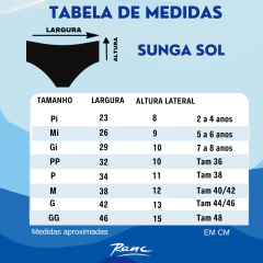 Sunga Sol Ranc 255A - loja online