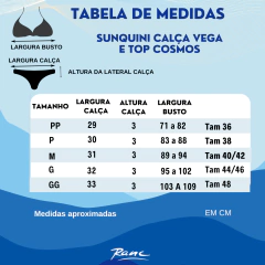 Calça de sunquini Vega Preto - Ranc