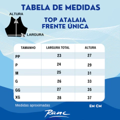 Top Atalaia Frente Única Preto - loja online