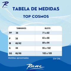 Top de sunquini Cosmos 313A - Ranc