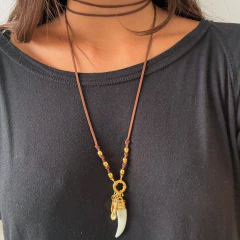 Colar Sorte Dourado - Myorio