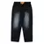 Calça Jeans Marmorizada Preta