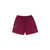 Imagem do Cursive Nylon Shorts In Burgundy