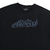 Cursive T-Shirt In Black na internet