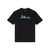 Liquid Chrome T-Shirt In Black