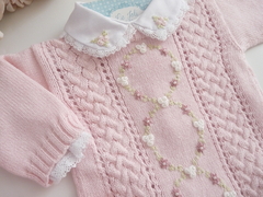 Saida de Maternidade Aneis Rosa Bebê - comprar online
