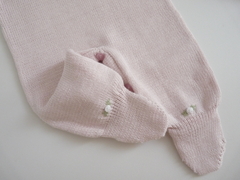 Imagem do Conjunto Casquinho Coracao Branco/Rosa