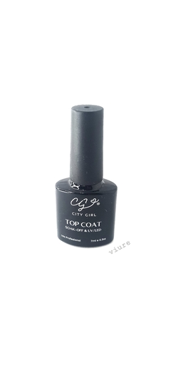 TOP COAT CITY GIRL 7ML TAPA NEGRA