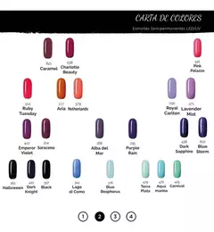 Esmaltes meline varios colores - tienda online