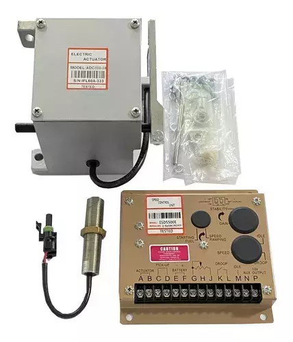 Gac 12v Conjunto Regulador Velocidade Gerador 12vcc Completo