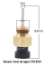 Sensor De Nível De Água Do Radiador Perkins Ch12541 - comprar online