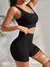Conjunto Short Canelado Comfy - You Fit Moda Fitness