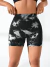 Short Tie Dye Black com Cós em V na internet