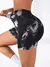 Short Tie Dye Black com Cós em V - loja online