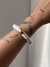 Bracelete Square Esmaltado Branco - comprar online