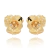 Brinco Semijoia Aura Flor Metal Duo Pri Acessórios