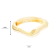 Imagem do Bracelete Bijuteria Maya Ondas Dourado