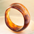Bracelete Acetato Vintage Abaulado Marrom - comprar online