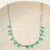 Choker Semijoia Aura Cristais Verde Ródio Pri Acessórios