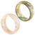Bracelete Acetato Vintage Abaulado Duo