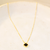 Colar Semijoia Virginia Trevo Dourado - comprar online