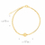 Pulseira Semijoia Canutilho Esfera Dourado - Pri Acessórios