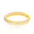 Bracelete Semijoia Nice Texturizado Dourado - Pri Acessórios