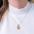 Conjunto Semijoia Gota Orgânica Dourado - loja online