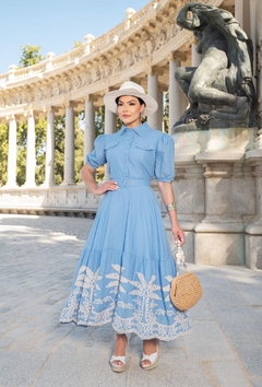 Vestido Eloá Algodão Bordado na internet