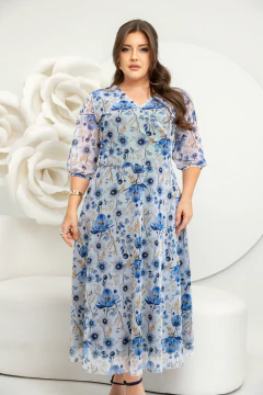 Vestido Ariane Tule Floral - loja online