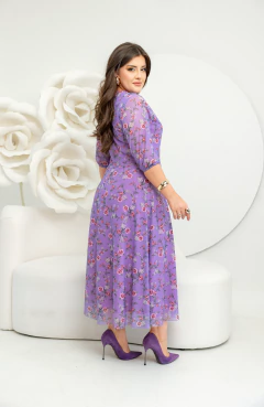 Vestido Ariane Tule Floral na internet