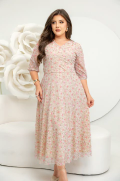 Vestido Ariane Tule Floral - loja online