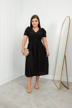 Vestido Malha Lese - Maira Costa Moda Feminina
