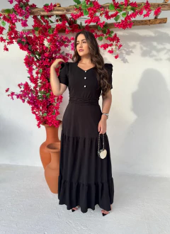 Vestido Longo Crepe Larissa - comprar online