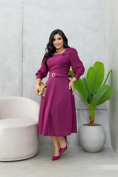 Vestido Marcela Malha Lese - Maira Costa Moda Feminina