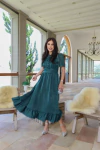 Vestido Crepe de Seda