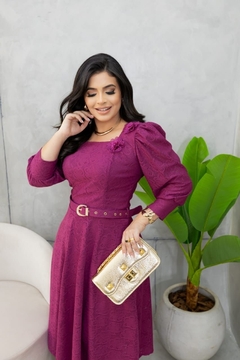 Vestido Marcela Malha Lese - loja online