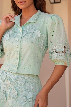 Conjunto Giovanna Algodão Bordado