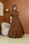 Vestido Longo Duna Linho - comprar online
