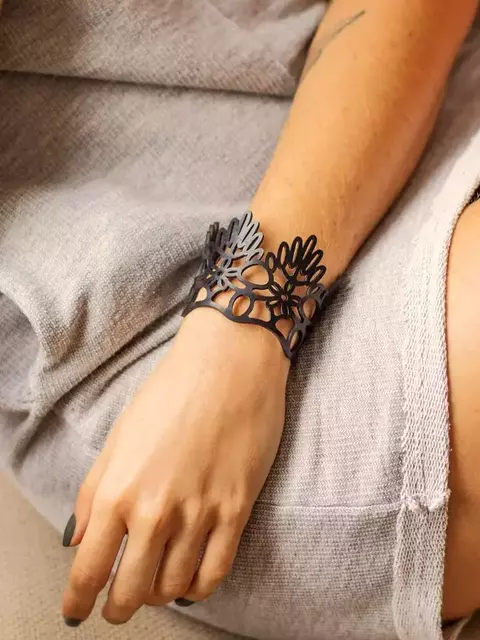 Pulseira Rendada
