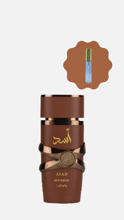 Asad Bourbon Lattafa (fracionado) - comprar online